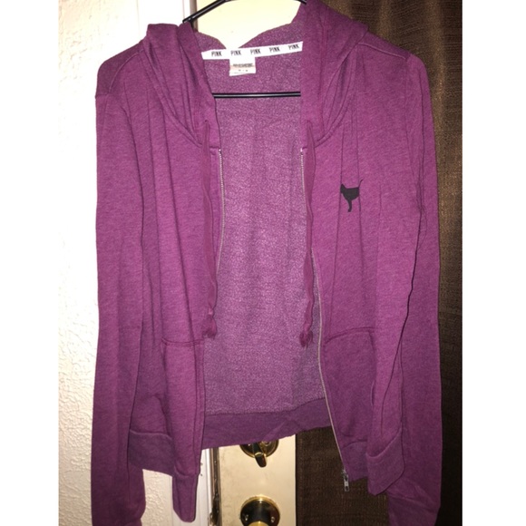 🌼 S O L D 🌼PINK size medium zip up sweatshirt - Picture 3 of 6